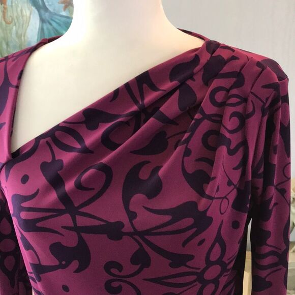 Narciso Rodriguez Top Asymmetrical Neckline Sz XS - Picture 6 of 10